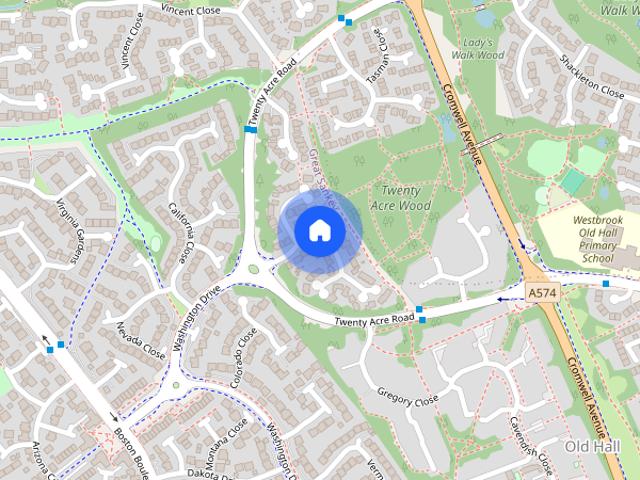 House for rent in Old Hall, Warrington