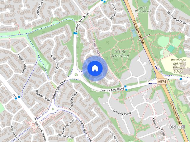 House for rent in Old Hall, Warrington