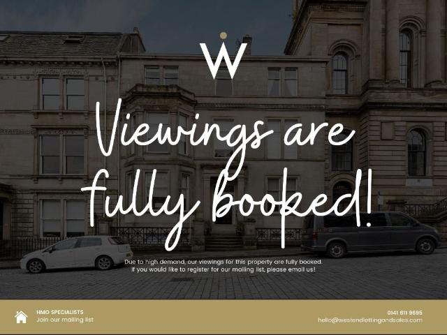 Apartment for rent in Sandyford, Scotland