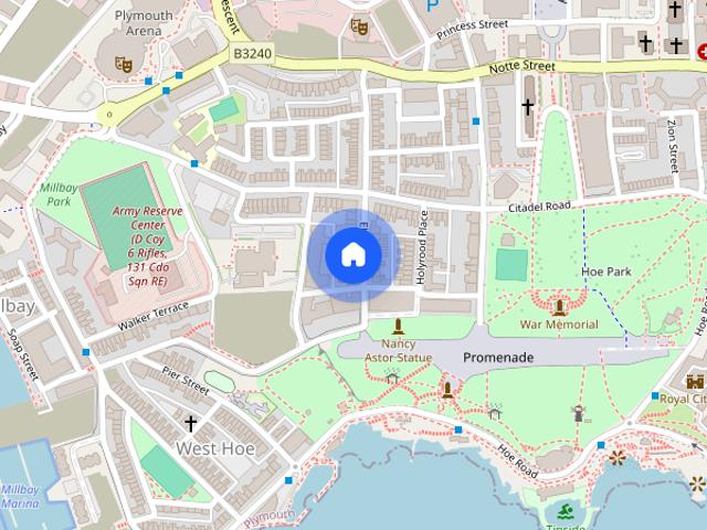 Apartment for rent in West Hoe, Plymouth