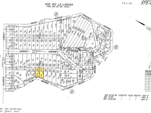 Land for sale in Lake Elsinore, California