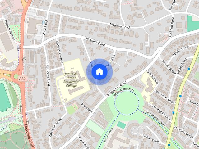 House for rent in Mapperley Park, City of Nottingham