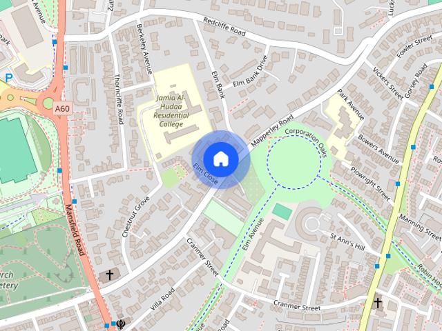 Apartment for rent in Mapperley Park, City of Nottingham