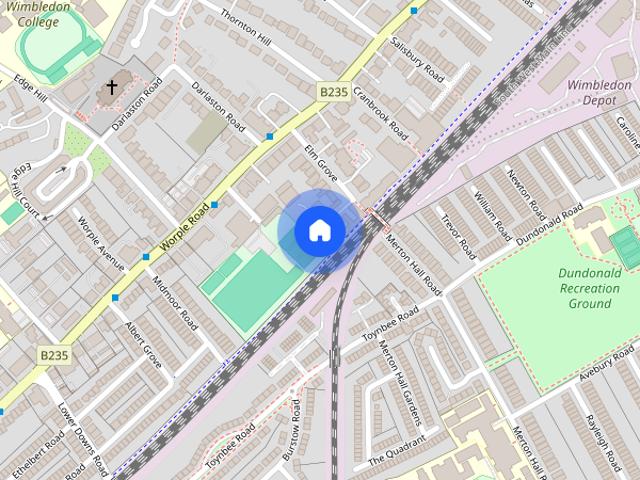 Apartment for rent in London Borough of Merton, Merton Park