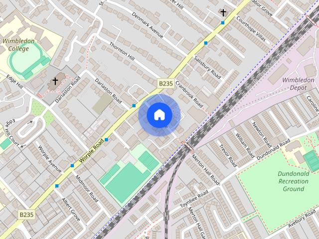 Apartment for rent in London Borough of Merton, Merton Park