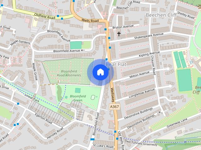 Apartment for rent in Bear Flat, Bath