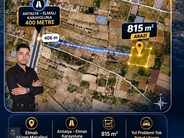 Elmali, Antalya içerisinde satılık Arsa