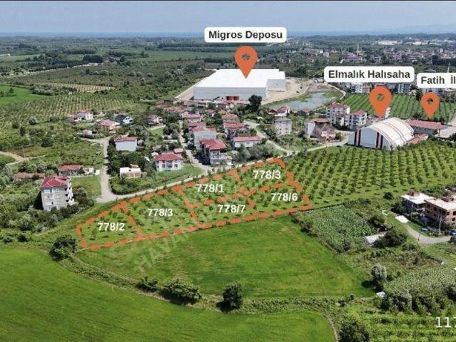 Elmalık Mahallesi, Terme içerisinde satılık Arsa