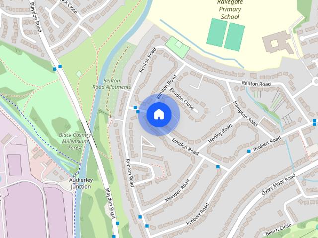 House for rent in Oxley, West Midlands