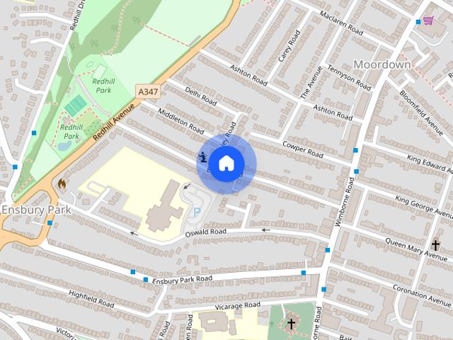 Room for rent in Talbot Village, Bournemouth