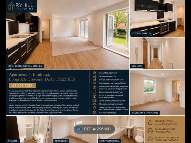 Apartment for rent in California, Littleover