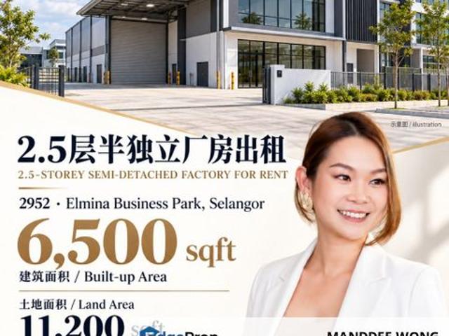 Warehouse for rent in Majlis Perbandaran Selayang, Gombak