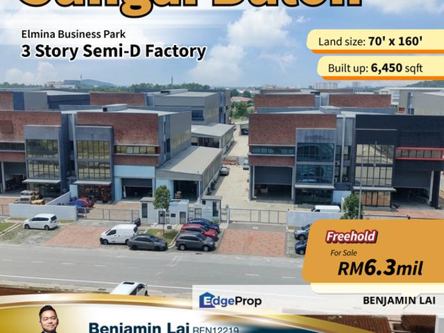 Warehouse for sale in Selayang, Selangor
