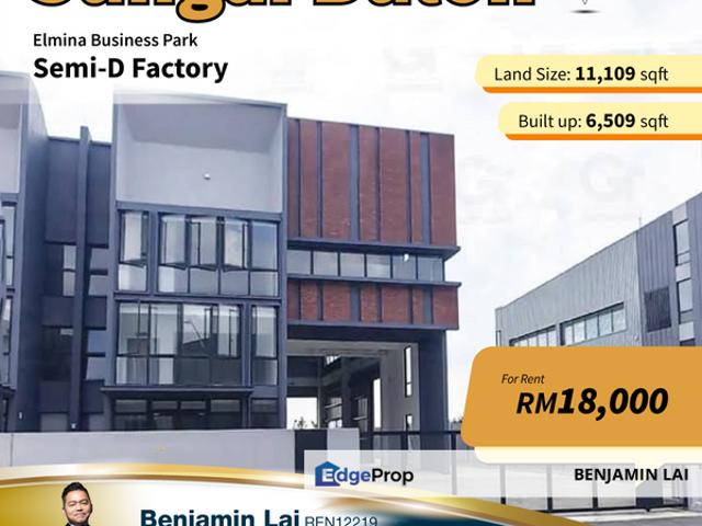 Warehouse for rent in Selayang, Selangor