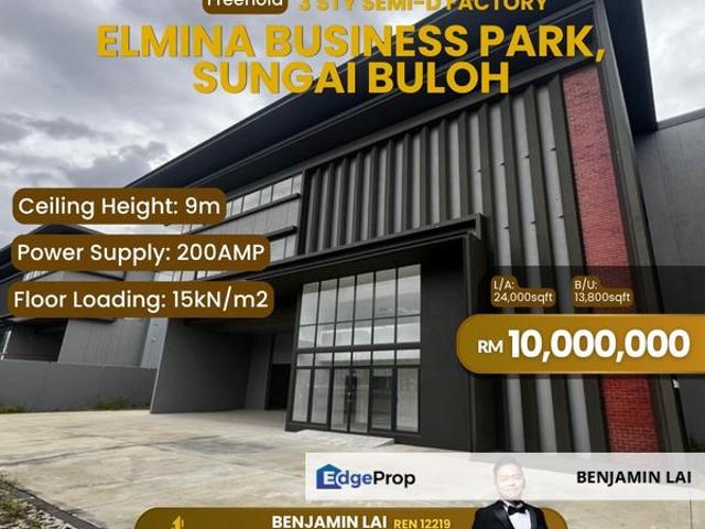Warehouse for sale in Selayang, Selangor