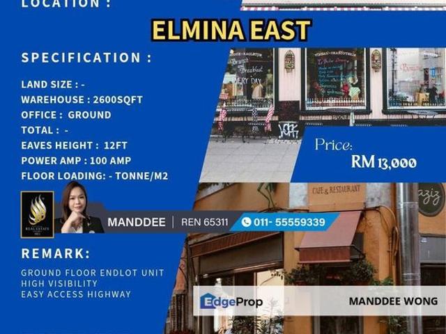 Shop for rent in Petaling, Alam Impian