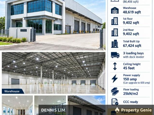 Warehouse for rent in Seksyen U16, Shah Alam