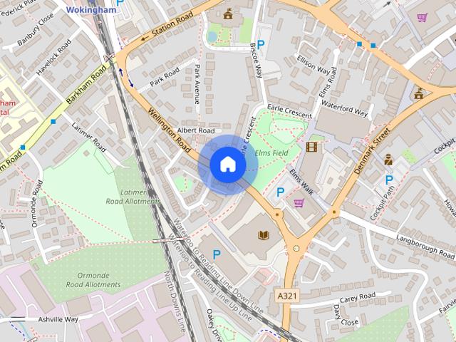 Apartment for rent in Emmbrook, Wokingham