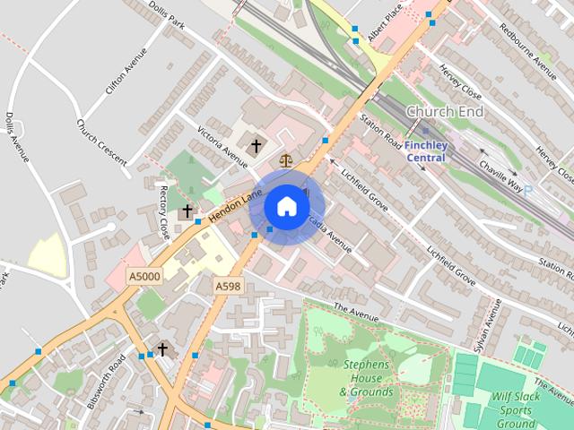 House for rent in Church End, Greater London