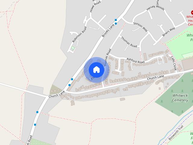 House for rent in Thringstone, Leicestershire