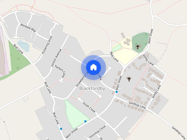 House for rent in Blackfordby, Leicestershire
