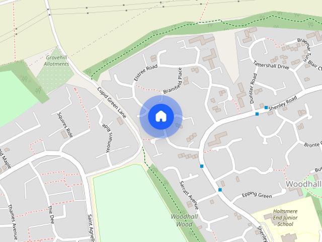 Apartment for rent in Woodhall Farm, Pouchen End