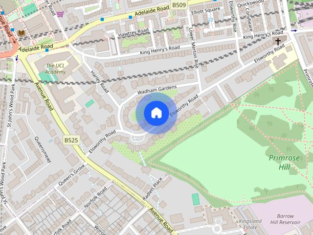 Apartment for rent in Primrose Hill, Belsize Park