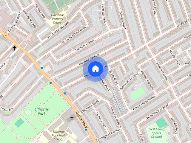 Apartment for rent in London Borough of Ealing, Cat Hill