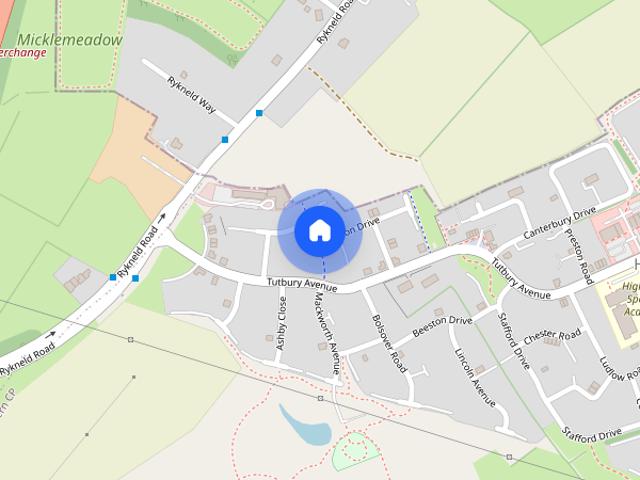 House for rent in Highfields, Egginton