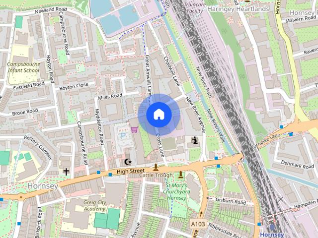 Apartment for rent in Hornsey, Greater London