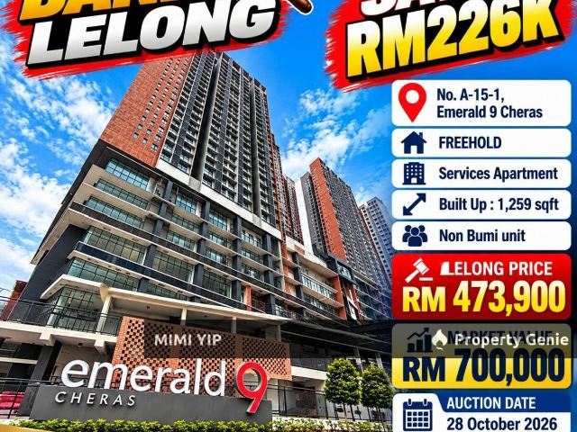 Condominium for rent in Cheras, Majlis Perbandaran Kajang