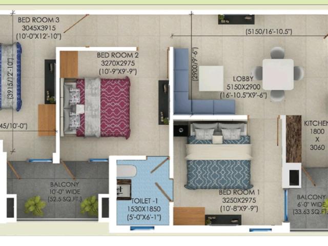 Flat for sale in Hariana