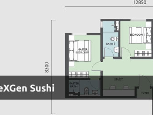 Condominium for rent in Country Heights Damansara, Kuala Lumpur