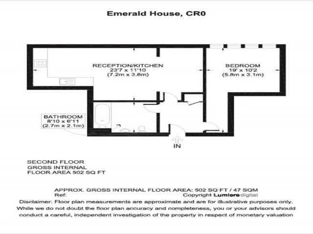 Apartment for rent in London Borough of Croydon, Greater London