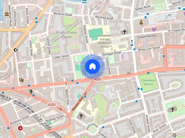 Apartment for rent in Barnsbury, Greater London