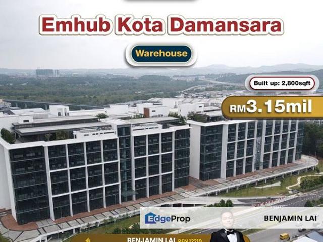Warehouse for sale in Petaling, Damansara Damai