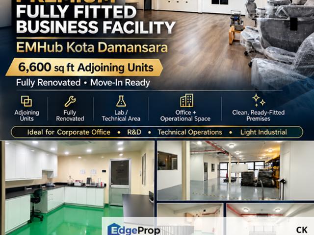 Warehouse for sale in PJU 5, Petaling Jaya