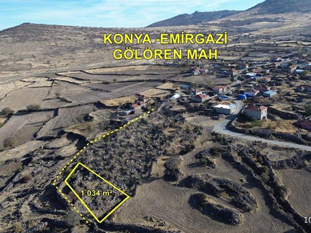 Gölören, Emirgazi içerisinde satılık Arsa