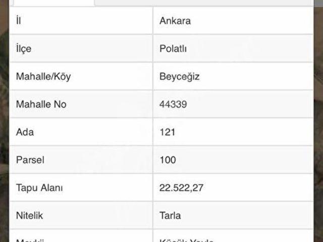 Polatli, Ankara içerisinde satılık Arsa