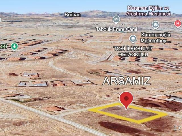 Urgan, Karaman Merkez içerisinde satılık Arsa