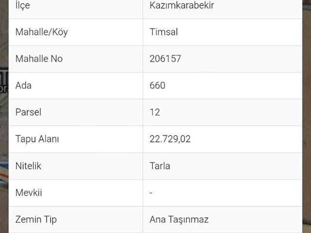 Kazımkarabekir Merkez, Kazımkarabekir içerisinde satılık Arsa