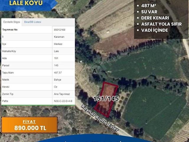 Cumhuriyet, Karaman Merkez içerisinde satılık mülk