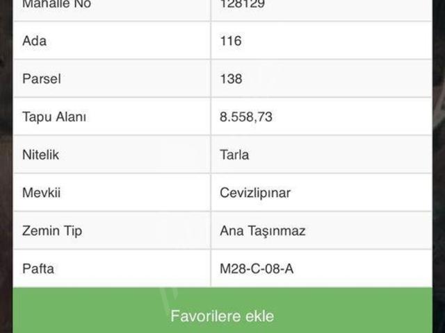 Karadiğin, Meram içerisinde satılık Arsa