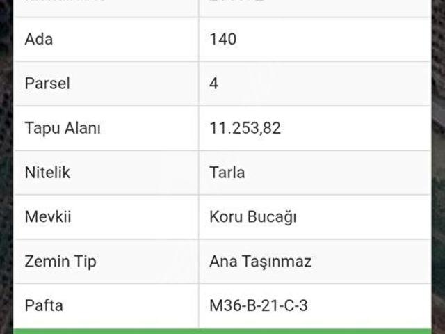 Andirin, Kahramanmaraş içerisinde satılık Arsa