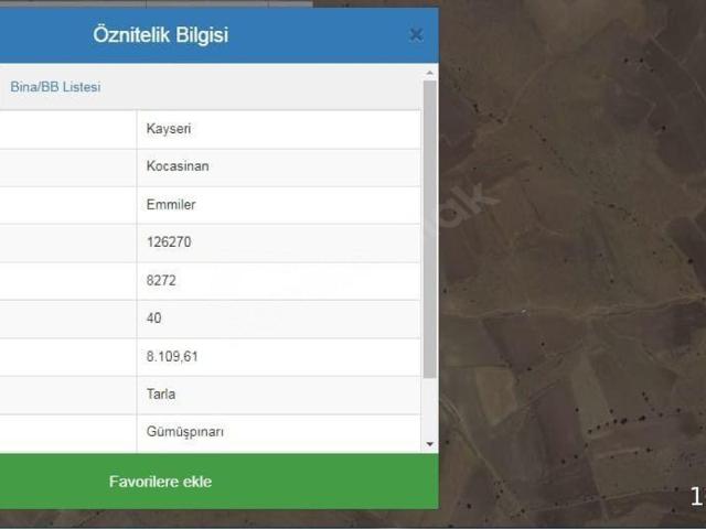 Kayapınar, Kocasinan içerisinde satılık Arsa