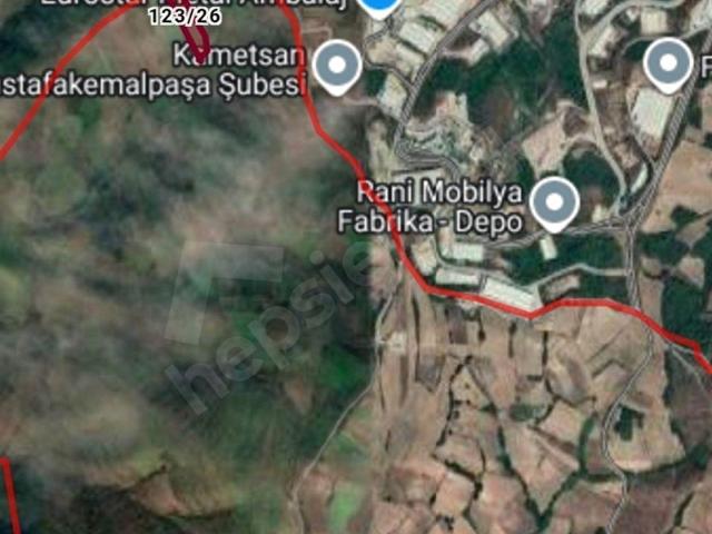 Mustafakemalpaşa, Bursa içerisinde satılık Arsa