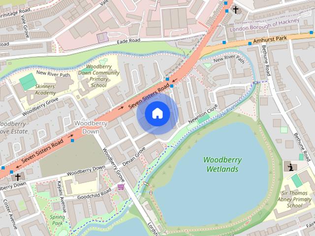 Apartment for rent in Woodberry Down, Stamford Hill