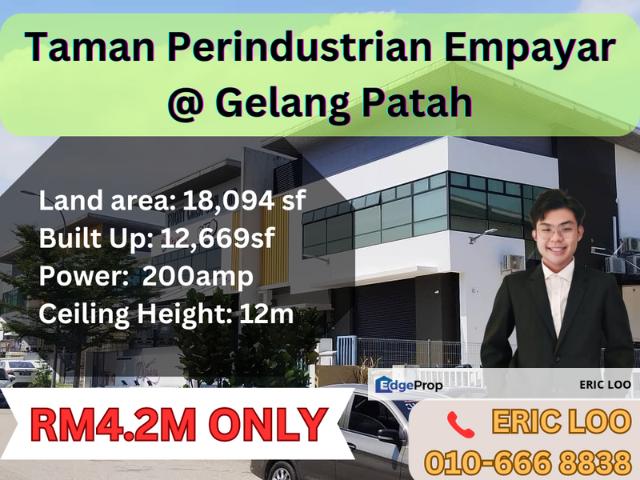 Warehouse for sale in Bukit Ledang, Johor