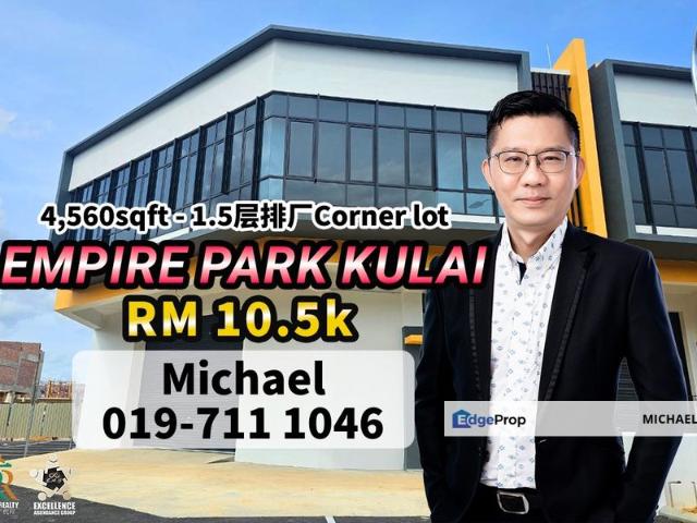 Warehouse for rent in Kulai, Johor