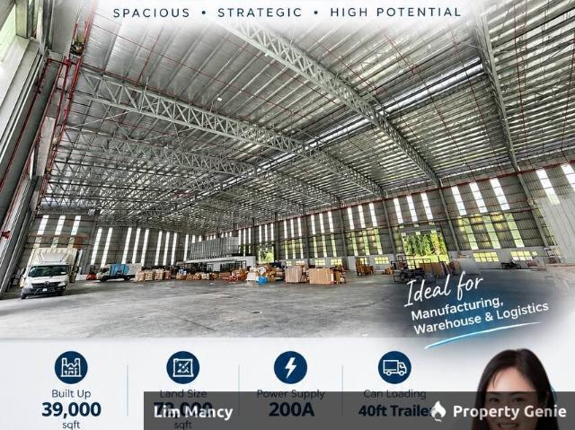 Warehouse for sale in Gelang Patah, Iskandar Puteri